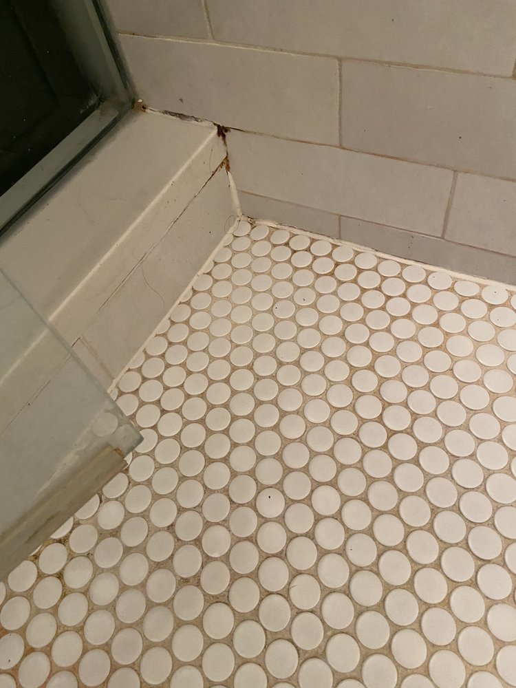 Photo from Hailey B.'s Yelp review of Grout Medic Denver